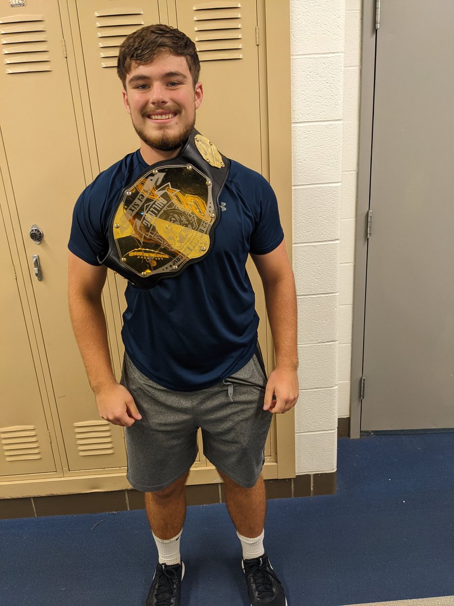 Coachpace82's tweet photo. Congrats to Week 5 Defensive POTW Danny Reiser! He had 6 Solos, 2 Assists, 2 TFL's and had a +13 WIN score in less than 2 quarters vs. North Ridgeville!  #BulldogDefense #GetSix https://t.co/ORTw6zEtVV