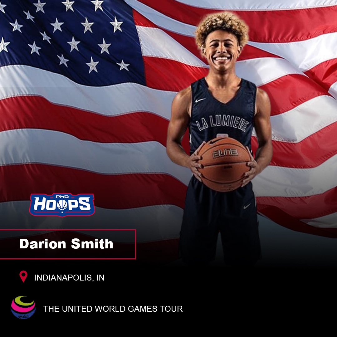 Fired up to welcome Darion Smith (IN) to our team competing for 🥇 at the 2023 United World Games! 🇺🇸🏀