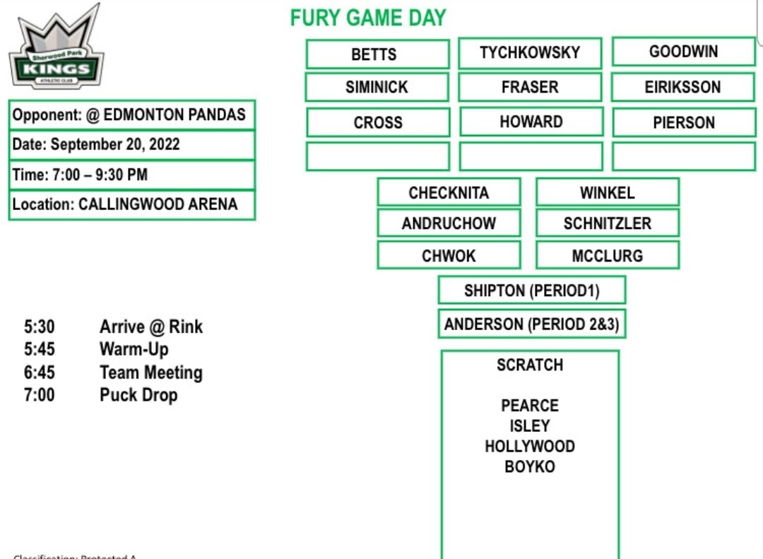 SPKACFury's tweet image. Exhibition Fury Hockey!!! 💚🖤
For some, this will be their first taste of Bad Blood with the Big City. For others, rivalry renewed. Bon appetite!
📆 Today (very soon)
🆚️ 🐼 
⏰️ 7pm
📌 Callingwood Arena
#Fury319 💪