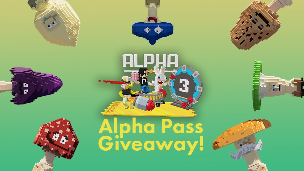 Tuschayπ (@tuschaystudios) on Twitter photo πThe Funguy Kingdom Social Hub reopens on Oct 22 in <a href="/TheSandboxGame/">The Sandbox</a> S3!π
πTo celebrate I'm GIVING AWAY a S3 ALPHA PASS!π
To enter:
1β£ Follow <a href="/TuschayStudios/">Tuschayπ</a> & <a href="/FunguyFamily/">Funguy Family π</a>
2β£ Like + RT this post
3β£ Tag 2 friends
Winner picked on Sept. 30th!*
*Must KYC to receive prize! πThe Funguy Kingdom Social Hub reopens on Oct 22 in <a href="/TheSandboxGame/">The Sandbox</a> S3!π
πTo celebrate I'm GIVING AWAY a S3 ALPHA PASS!π
To enter:
1β£ Follow <a href="/TuschayStudios/">Tuschayπ</a> & <a href="/FunguyFamily/">Funguy Family π</a>
2β£ Like + RT this post
3β£ Tag 2 friends
Winner picked on Sept. 30th!*
*Must KYC to receive prize!