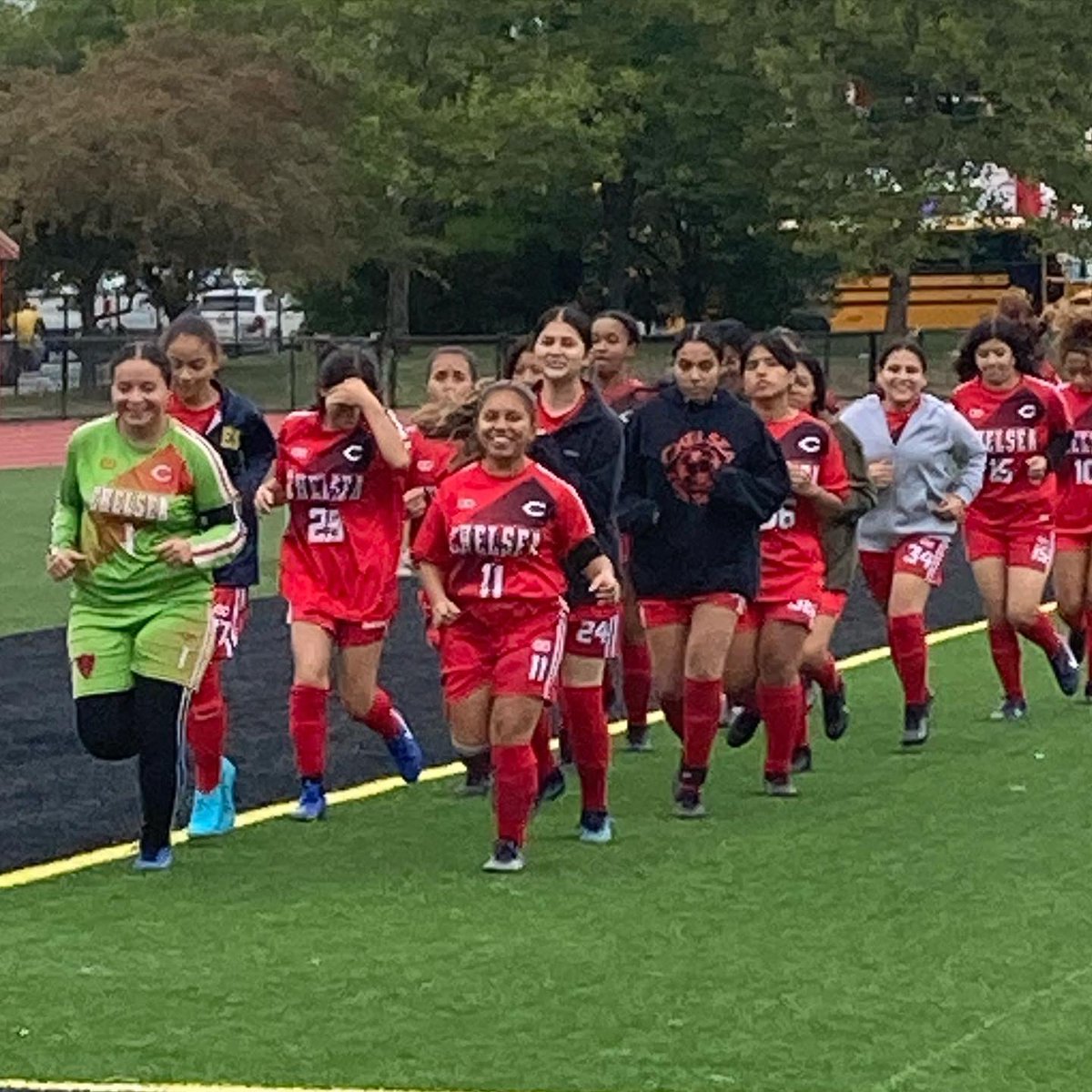 It was a close one for Girls Soccer today - 0-1 to Lynn English. 
#weareallreddevils 
<a href="/BulldogAthlete/">LEHS Athletics</a> <a href="/CPS_Chelsea/">Chelsea Schools</a> <a href="/ChelseaRecord/">ChelseaRecord</a> <a href="/LeagueBoston/">Greater Boston League</a>
