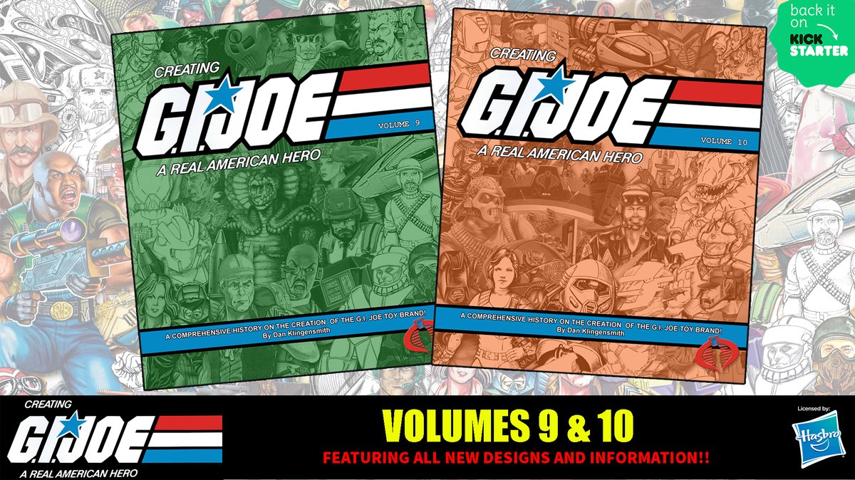 Dan Klingensmith (@dansjoes) on Twitter photo Check out Creating G.I. Joe: A Real American Hero Volumes 9 and 10 by Steel City Publishing, LLC on <a href="/Kickstarter/">Kickstarter</a> kickstarter.com/projects/creat… Check out Creating G.I. Joe: A Real American Hero Volumes 9 and 10 by Steel City Publishing, LLC on <a href="/Kickstarter/">Kickstarter</a> kickstarter.com/projects/creat…
