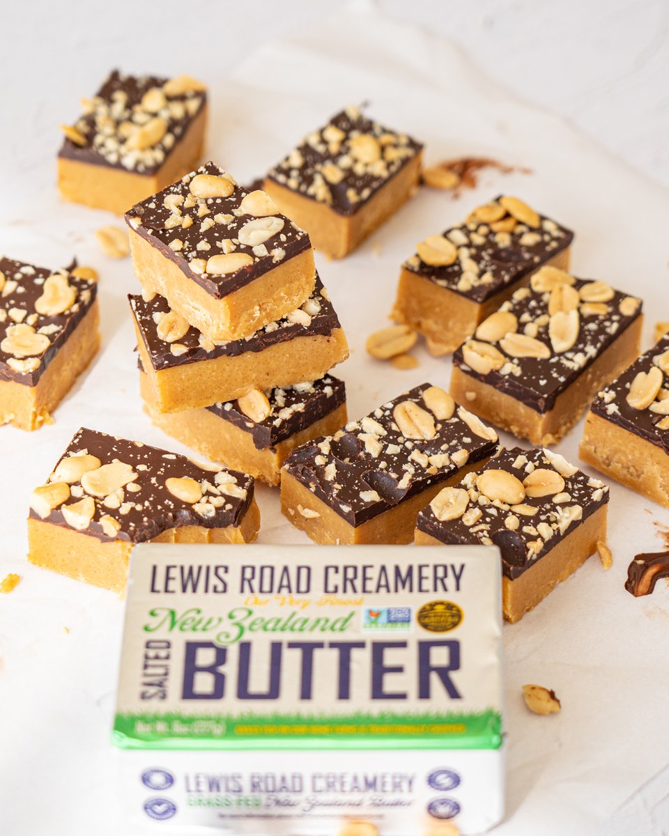 Craving a new keto treat? Try this Keto Peanut Butter Fudge using our golden grass-fed 10 Star New Zealand Butter! 💚

Amongst other amazing attributes, the grass-fed difference means keto lovers can avoid any needless grains. 🌾

lewisroadcreamery.com/blogs/recipes/…