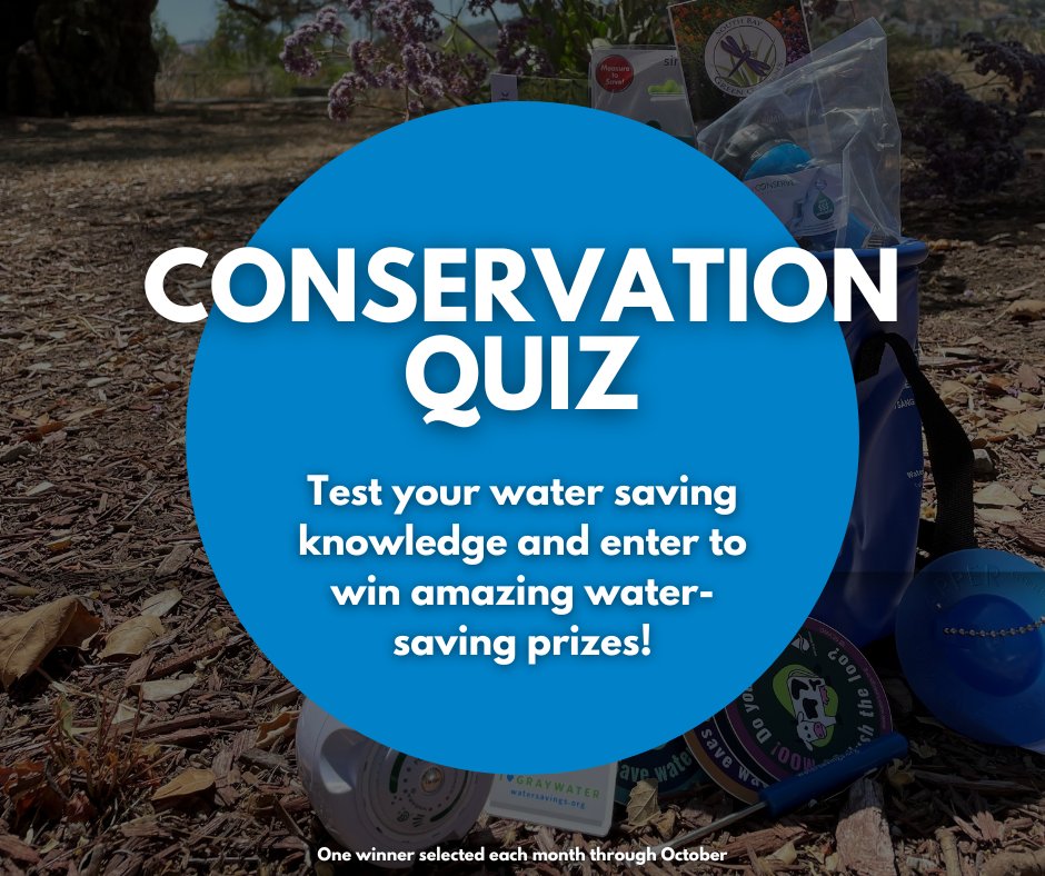 valleywater's tweet photo. 🚨There are only ten days left to enter this month's contest!🚨 

Test your water-saving knowledge and enter for a chance to win cool water-saving prizes! ➡️ https://t.co/ZB7ioHInJU https://t.co/G5pGBXBKAp