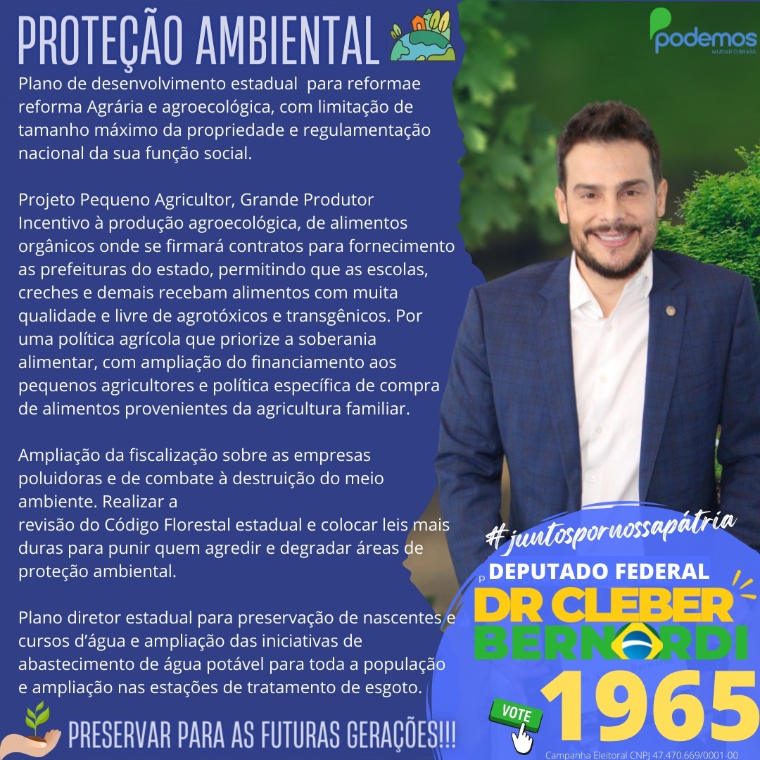 cleberbernardi's tweet photo. Peço seu apoio para que possamos por em pauta este trabalho! Para nossa região e pelo Estado.

Vote Deputado Federal pelo Estado de São Paulo É 1️⃣9️⃣6️⃣5️⃣🇧🇷✅

#candidatoadeputadofederal #candidato  #propostas #projetos #brasil🇧🇷 #sp #estadodesaopaulo #PODEMOS #eleições https://t.co/bB1BN1SpDG
