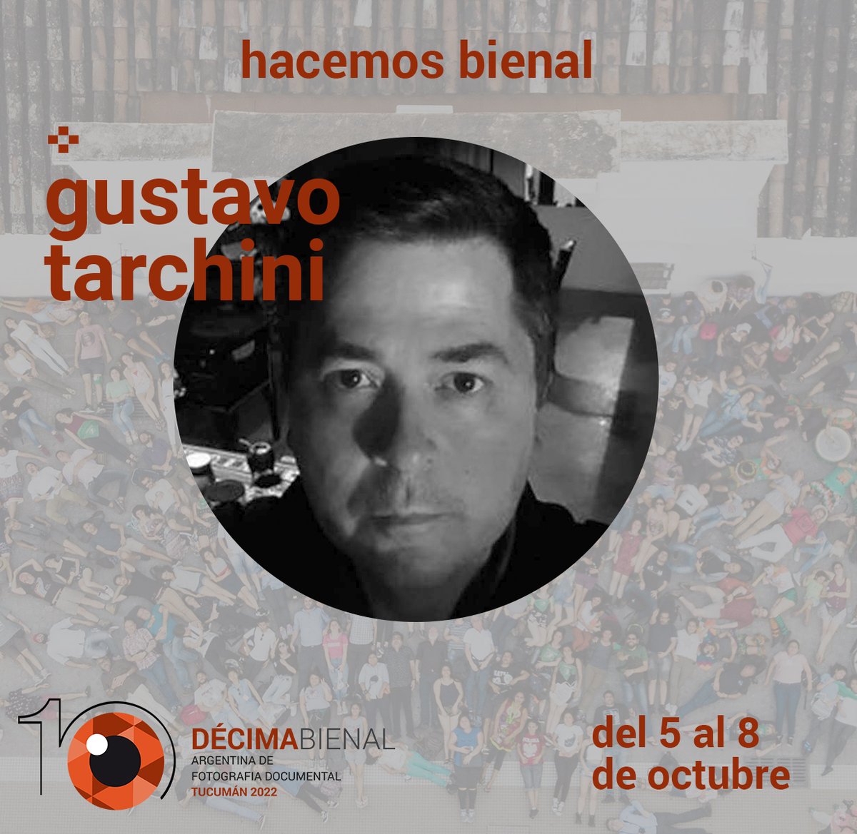 FotoBienal's tweet photo. ¡Gracias Rodrigo Abd, Cecilia Fernandez, Matías Sarlo y Gustavo Tarchini por ser parte de la Décima Edición de la Bienal! 🧡

Falta poco para encontrarnos 🤩 https://t.co/pVtTt0jjFS