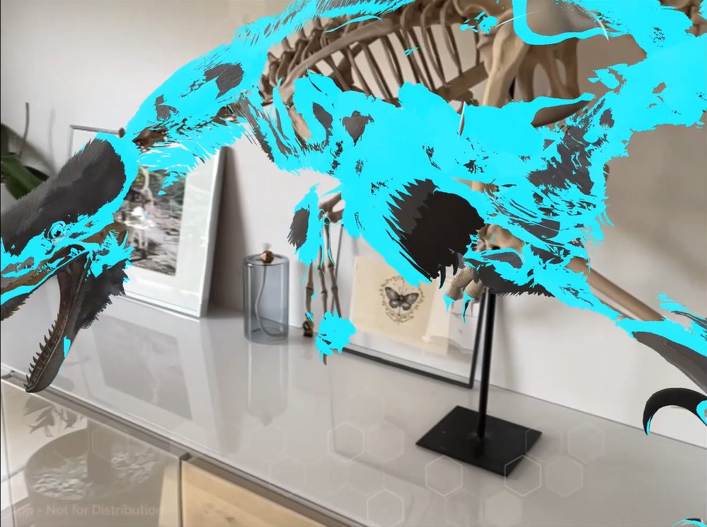 flgrm2's tweet image. Here are some teasers... #ARDinos #vuforia #modeltracking