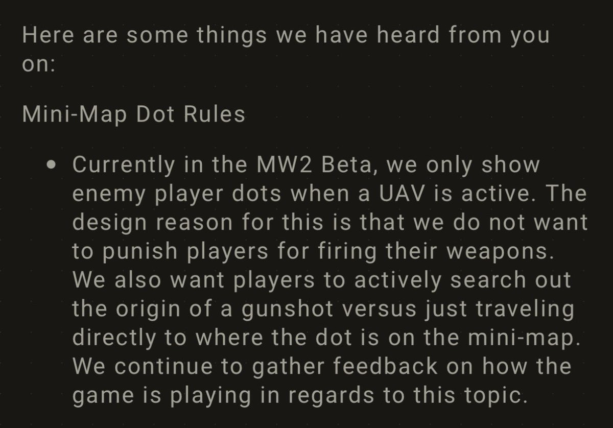 TylerTeeP's tweet photo. “Hey guys we looked at the feedback from week 1 and decided that we don’t care are gonna keep it the same because it helps sub 1 K/D players based on our internal stats ok have fun in week 2.” https://t.co/RLjA20OdG9