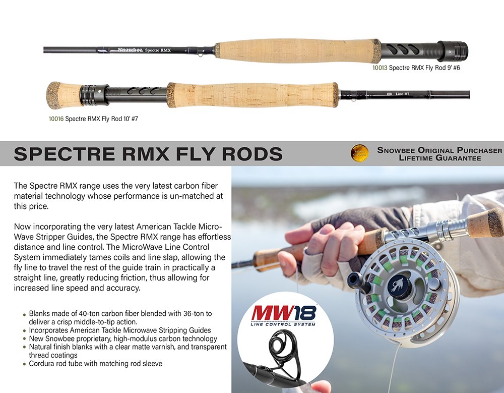 SnowbeeUSA's tweet photo. Spectre® RMX fly rods incorporates the very latest American Tackle Microwave stripper guides for the ultimate line control performance.
https://t.co/KRWv5ZtT5n
:
#flyfishing #flytying #onthefly #flyrods #flyreels #snowbeeusa #pikefishing #bassfishing #getoutside  #travel https://t.co/oq2BZR4Y8k