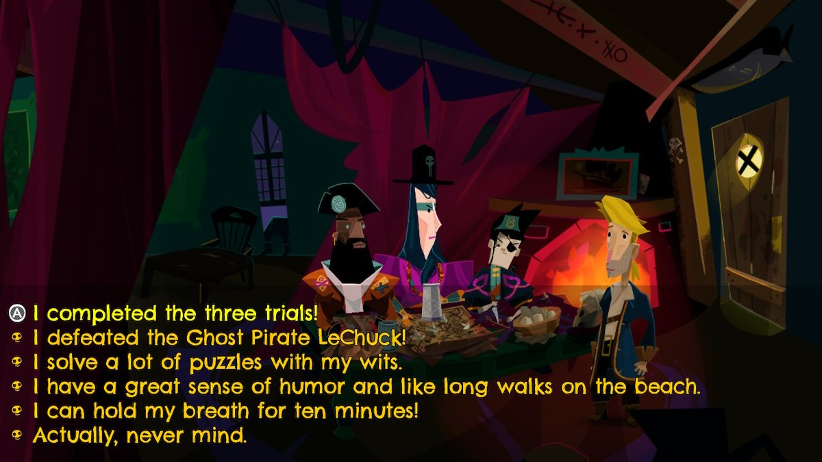 CisforCookieAC's tweet photo. The series from which I named my Animal Crossing island. Ahd my cat! #Threepwood #LeChuck #MonkeyIsland #ReturnToMonkeyIsland #NintendoSwitch https://t.co/wkpZYmLJ4N