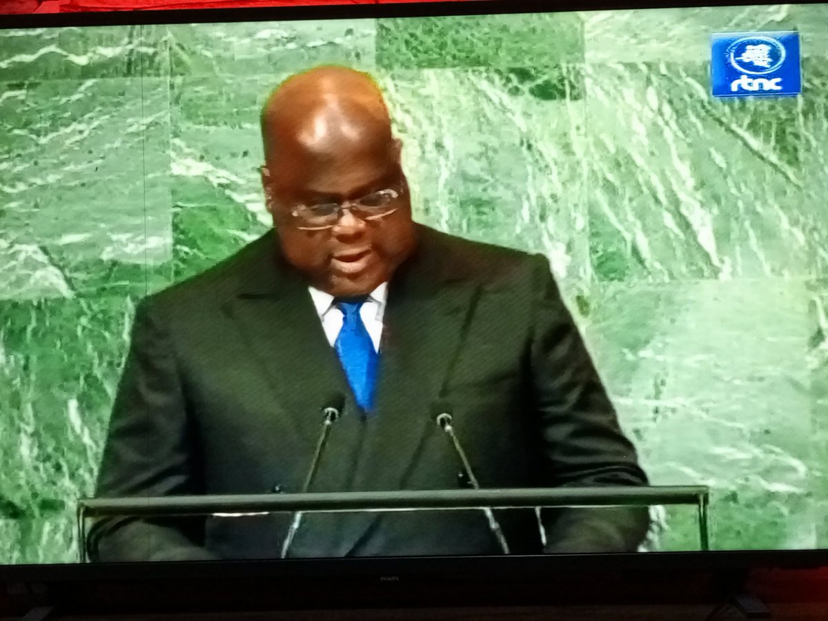 petertiani007's tweet photo. J'ai suivi un digne fils du Pays ,de surcroît Président de la RDC,entrain de porter haut la voix de son Pays. Le discours est responsable,clair et précis. Il indexe clairement le Rwanda et peint la vraie situation de L EST. C est ça être Fils du Sphinx. Félicitations @fatshi13 . https://t.co/u4pDXQ1dQ7