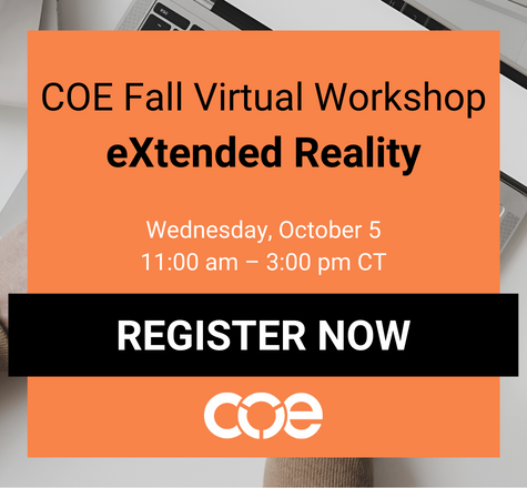 COEHQ's tweet photo. Everyone is talking about eXtended Reality, but what does this technology mean for you and your Dassault Products?  Join us for a free virtual workshop on Wednesday, October 5 from 11 a.m. to 3 p.m. CT to take a look at how eXtended Reality is being used: https://t.co/UfruhhFfTy https://t.co/8FMadeHjCk
