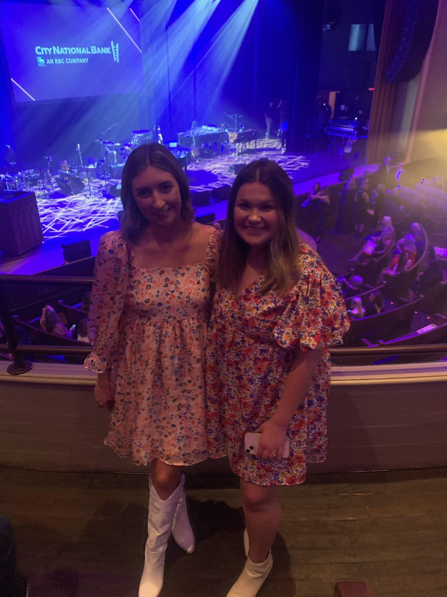 sydsdaytoday's tweet photo. From 2009 fearless tour to tonight at the Ryman…@taylorswift13 is definitely OUR artist of the decade Section 15. Row L. @taylornation @taylorswift #nsai #taylorswift #taylornation #MeetMeAtMidnight https://t.co/in58aoPHN4