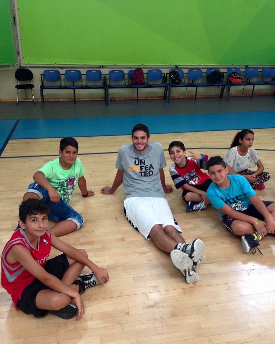 From Palestine to Pennsylvania

If you don’t believe God is working in your life just take a look at your “coincidences”. It was great to catch up &amp; work with <a href="/Josephnasser13_/">Itsjitadorii</a> at the <a href="/SidelineTBT/">Sideline Cancer TBT</a> Camp almost 10 yrs after working with him at FCA Basketball Camp in the Middle East.