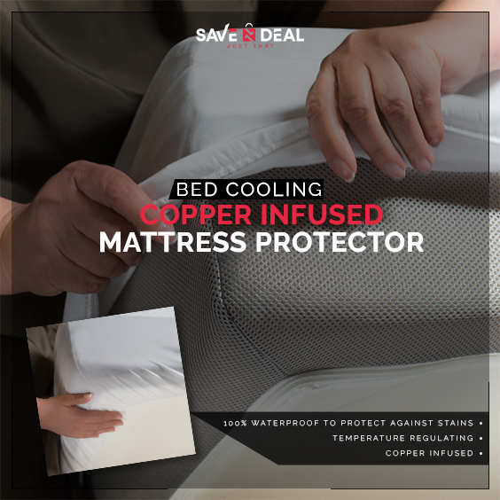 SaveNDeal1's tweet photo. Keep your mattress clean, cool, and secured with Save n Deal’s cooling mattress protector.

https://t.co/jI2PmUkBKp https://t.co/SkzRuJPnJJ