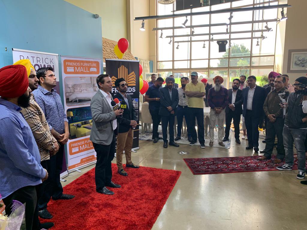 Patrick Brown on Twitter "Thank you Friends Furniture in Brampton for