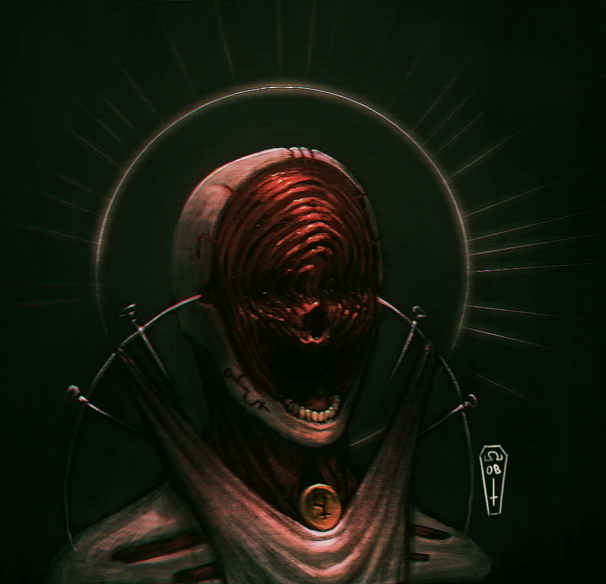 OmegaBlackArt's tweet photo. Flesh Priest https://t.co/YbOq5M5vsl