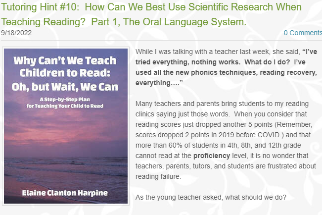 What does science have to say about the role of the oral language system in teaching students to read?

groupcentered.com/reading-blog/t…