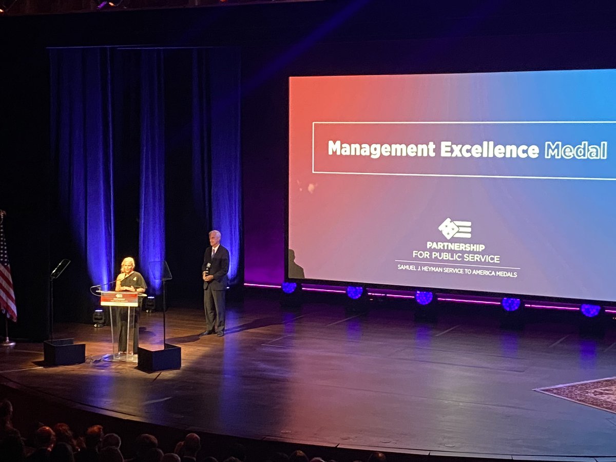 Hats off to Barbara Morton- trailblazer and visionary leader transforming experience for millions of #veterans and elevating #CX to a top priority and government imperative. You prove what’s possible and inspire those around you! #Sammies2022 Management Excellence winner.