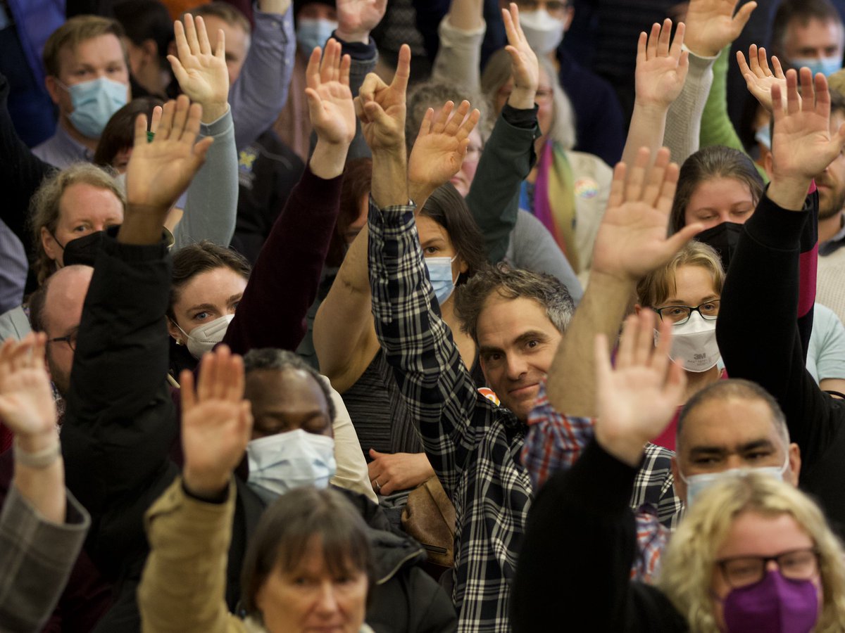 PHOTOS: Paid union meetings are happening at every university in Aotearoa today, as our members discuss low pay offers from their employers. <a href="/otago/">University of Otago</a> members were passionate, unified and ready for action.