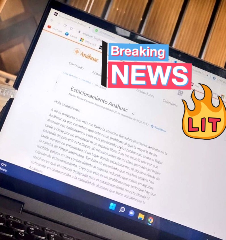 MacTropicanita's tweet photo. Hoy me enteré que el más grande problema que tienen los alumnos de la universidad Anáhuac campus Querétaro, es no encontrar estacionamiento para entrar a las clases.
#whitexicanproblems https://t.co/G7PY0S8vX5