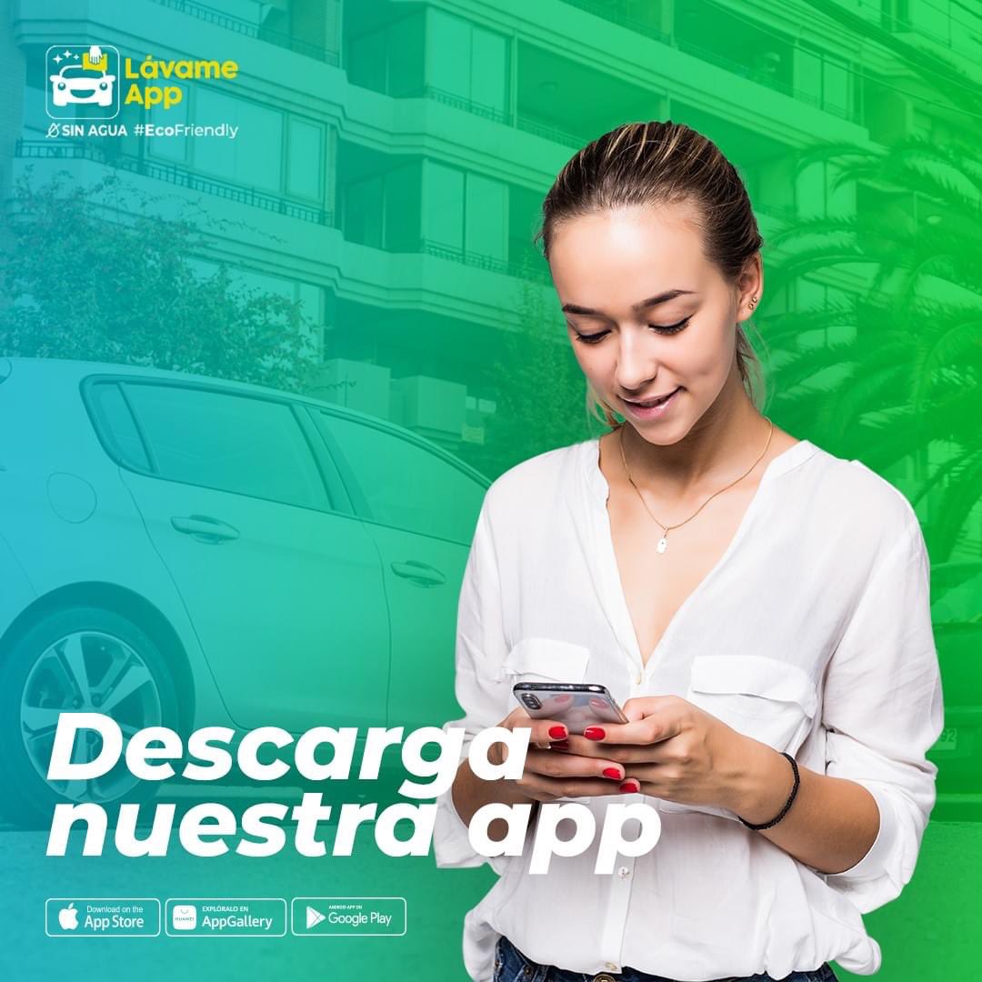 Donde estés ! Descarga nuestra App y lava tu auto 🚘 sin agua 💧 cuidando el medio ambiente <a href="/CNNChile/">CNN Chile</a> <a href="/MMAChile/">Ministerio del Medio Ambiente</a>