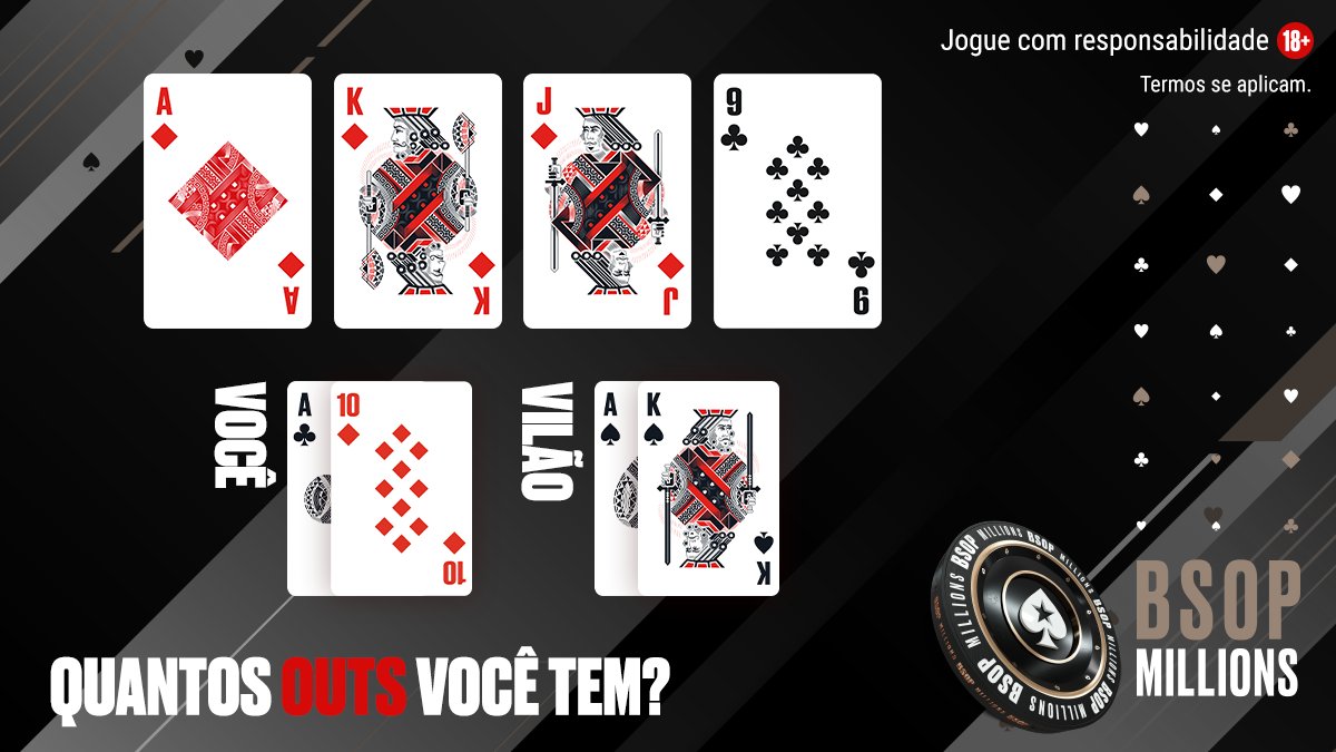 PokerStarsBR's tweet photo. 🚨 Tíquetes de $16,50, o acesso aos satélites do BSOP Millions

ℹ️ Responda corretamente com [StarsID] e #BSOPMillions para disputar por 1 dos 20 tíquetes

⏰ Até amanhã às 20:00h
Termos se aplicam 👉 https://t.co/YHUvICn95I https://t.co/UAJwm6mgpB