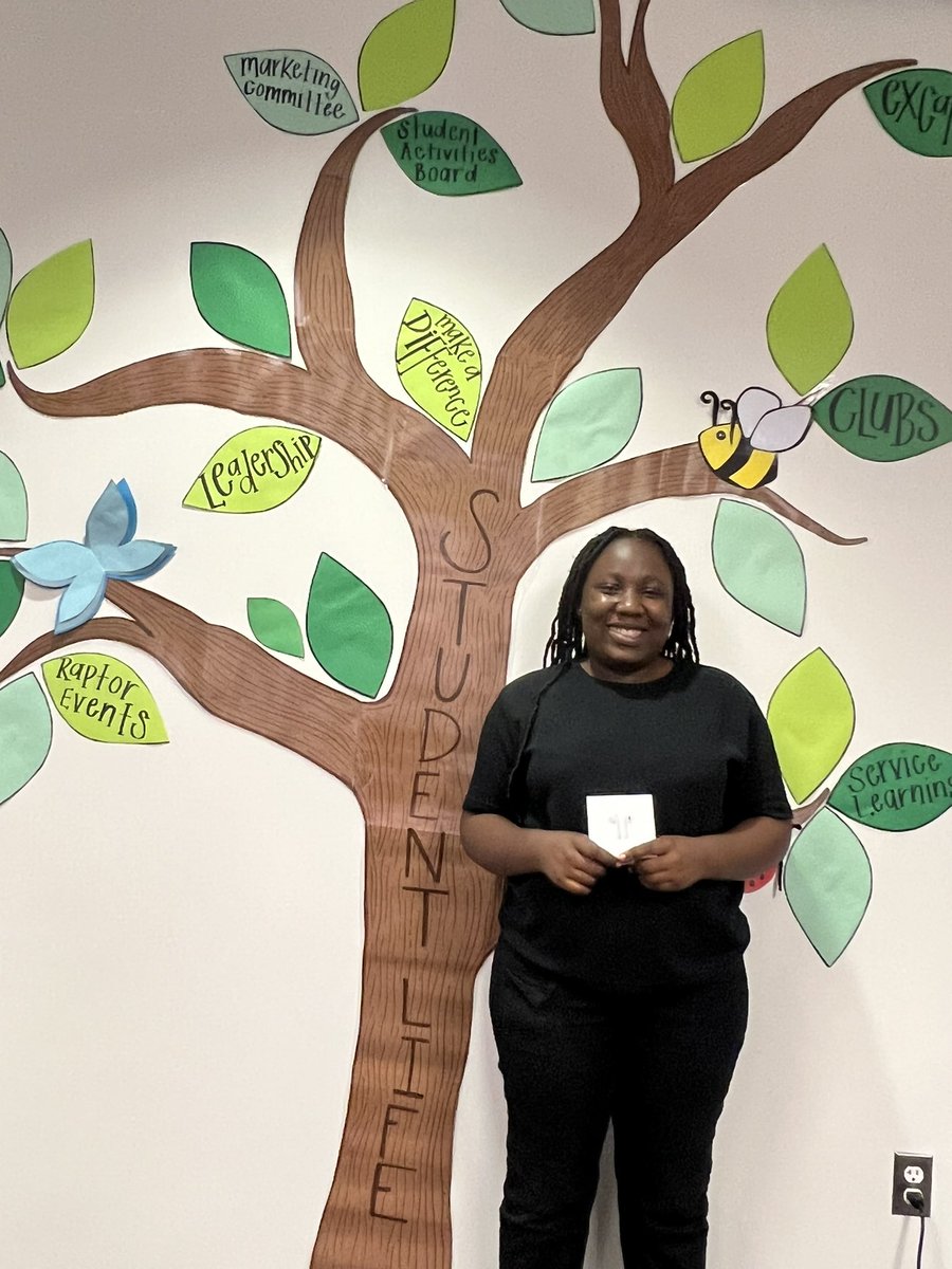 Studentlifetpss's tweet photo. 🎉 CONGRATULATIONS to Nadine for winning 🏅 AirPods from Raptor Day!! 

#MCProud #YouBelongHere #MCstudent https://t.co/GKqN3MqRJa