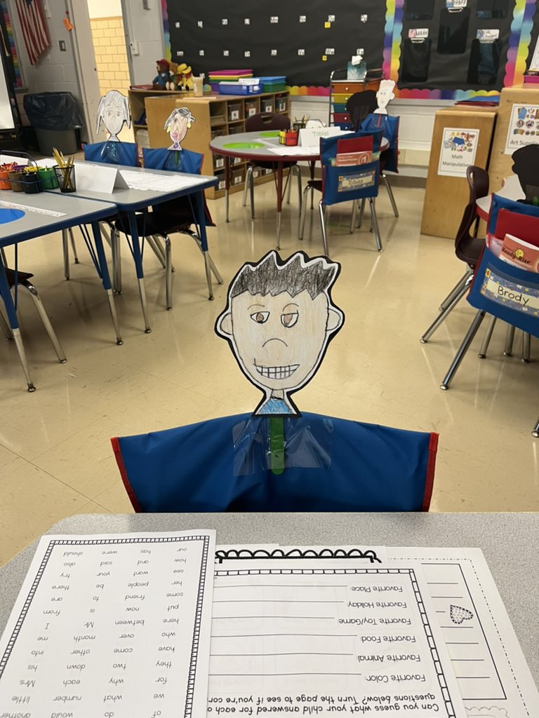 1st Grade KCS Back-to-School Night♥️