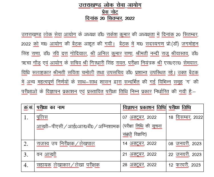 UKPSC (@ukpscofficial) on Twitter photo 