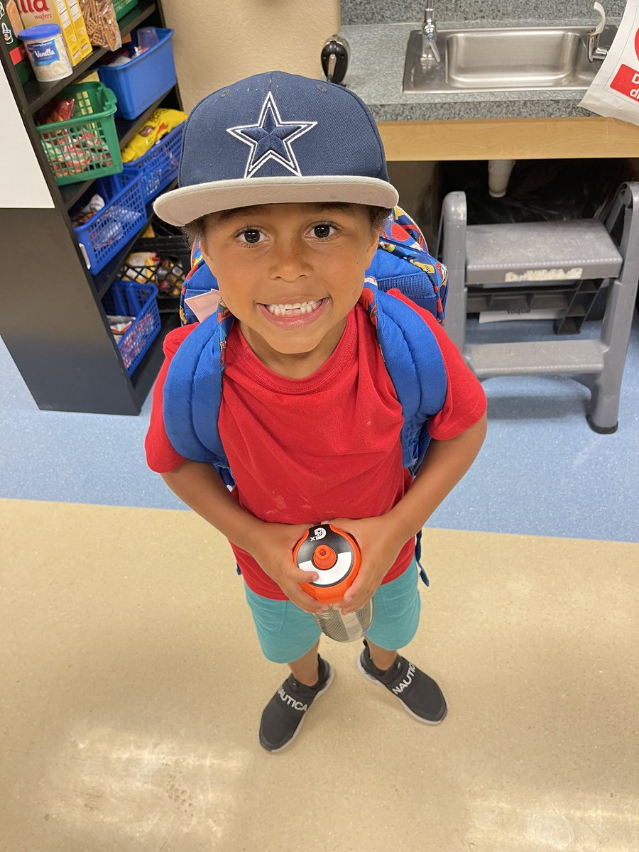 We are cowboys fan and I didn’t watch the 4th quarter. He came to class + said we won. QB got hurt. I said we lost but he said we didn’t. I looked it up and I WAS WRONG! At 5, he’s sharing his opinions with respect. Who knew I would be proud for being wrong!