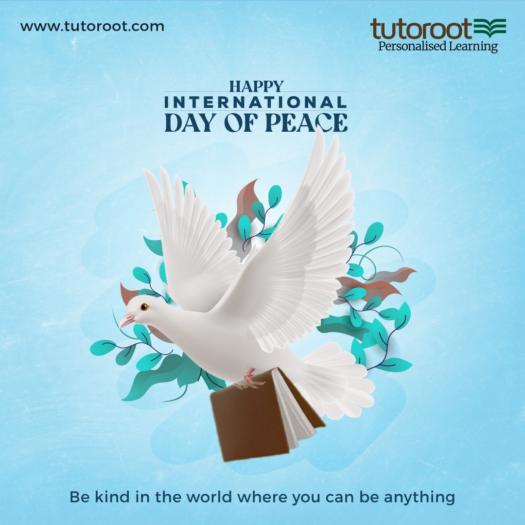 Tutoroot's tweet image. Peace is a journey of a thousand miles that has to be taken one step at a time.

#Tutoroot #PersonalisedLearning #TheTutorootEdge #9th #10th #11th #12th #IITJEE #NEET #Tuition #OnlineTuition #Onlineclasses #OnlineCoachingClasses #OnlineCoaching #OnlineLearning #education