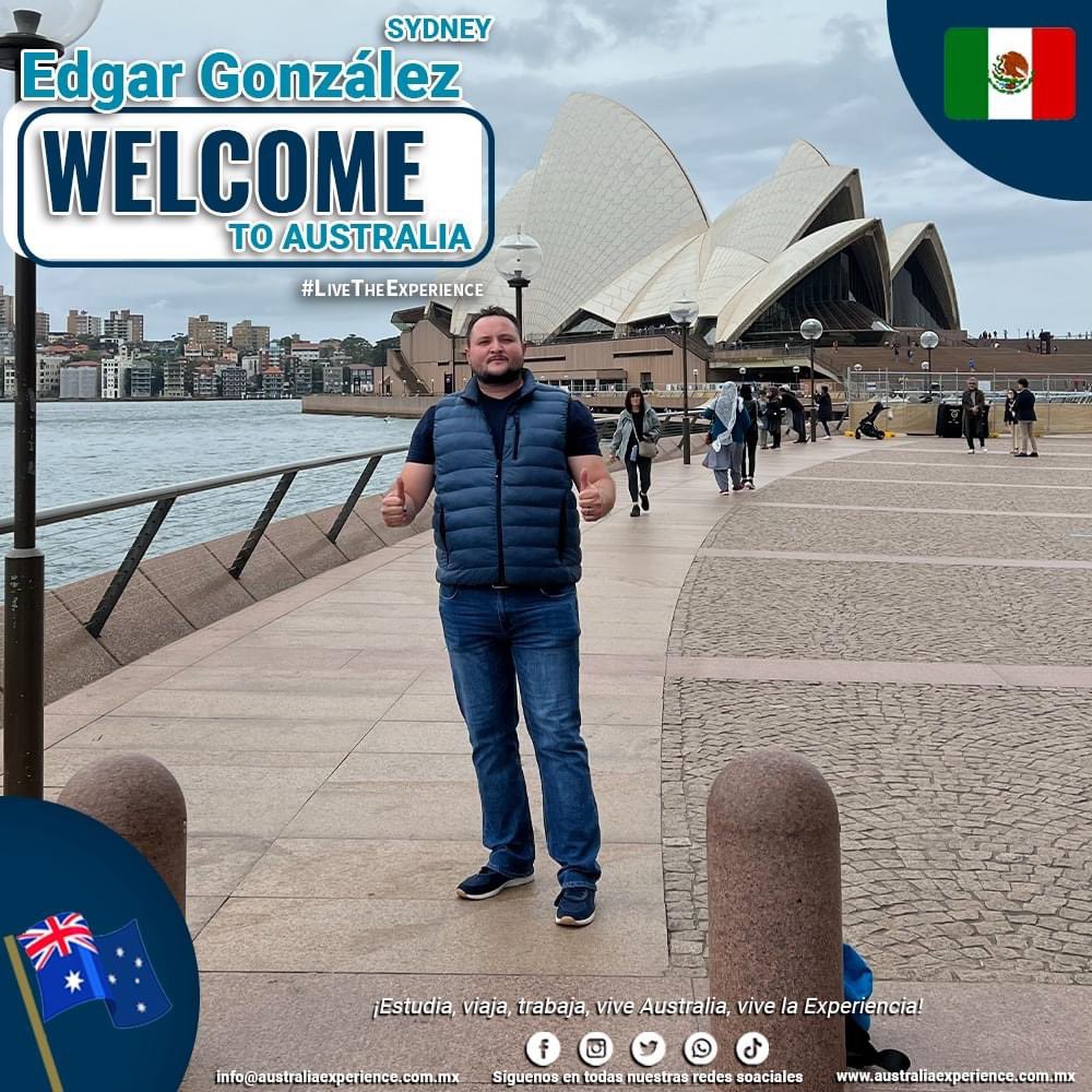 AustraliaExperi's tweet photo. ¡Bienvenido a Australia Edgar! 🦘

Sydney. 🇦🇺

Tú que aún no estás en Australia, ¿Qué esperas?

Únete a los miles de jóvenes que eligen Australia para cumplir su sueño de un año sabático, vacaciones, trabajo o estudio en el extranjero.

Inicia tu trámite ¡YA! 🐨 https://t.co/ddW3bMpScd