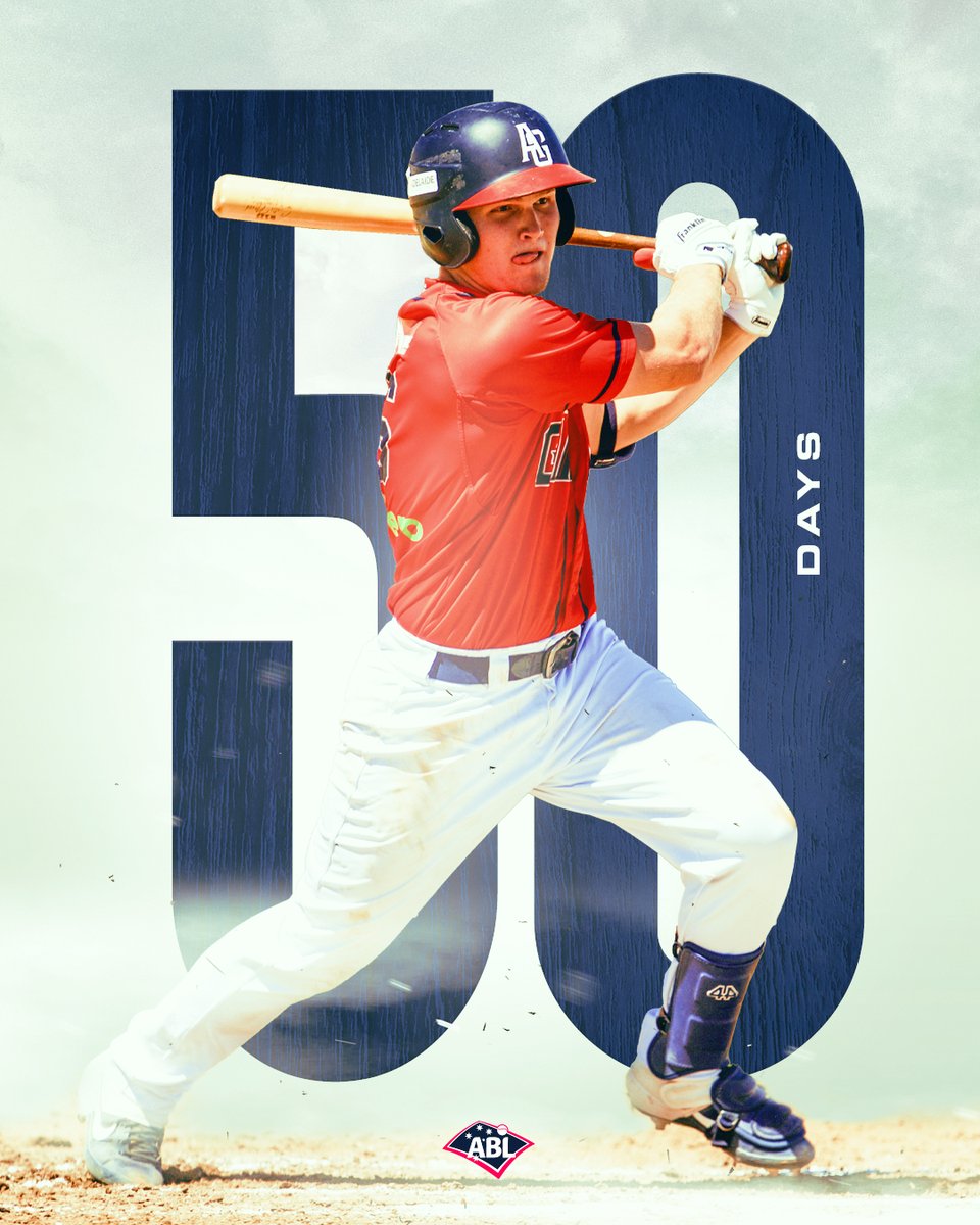 ABL's tweet photo. Things are heating up! Only 50 days until Opening Series.
#abl23 #thisiourtime https://t.co/tK2APnbcio