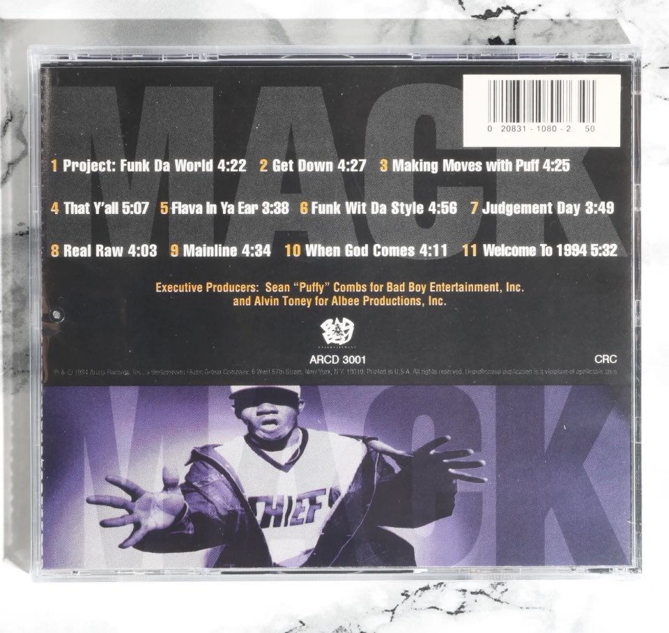 HipHopandGames's tweet photo. On this day in 1994, Craig Mack released his debut album Project Funk Da World. Bad Boy’s second album released a week after Biggie’s Ready to Die album. What’s your favorite track? #RIPCraigMack #ProjectFunkDaWorld 🔥💯💎💿 https://t.co/Ek8l6DT55j