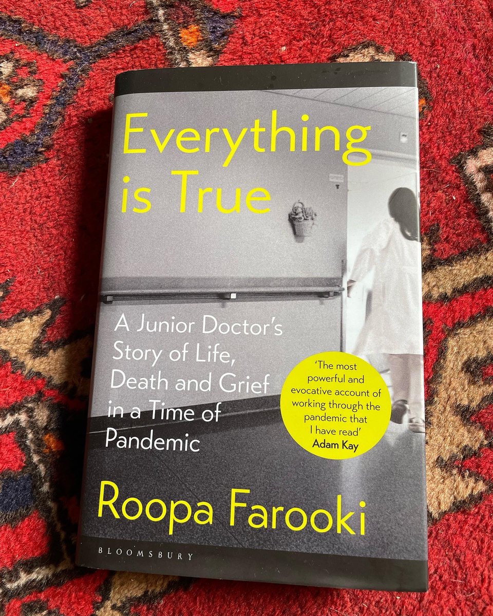 PNovelistGale's tweet photo. You’re a junior doctor in A and E, brimful of everything you’ve been taught, but still reeling from the recent death of your sister, when the first, scarcely believable covid deaths begin to be reported… Hear was @RoopaFarooki’s story with me on Sunday. https://t.co/tep4i46ymX https://t.co/5vKx3sop8Z