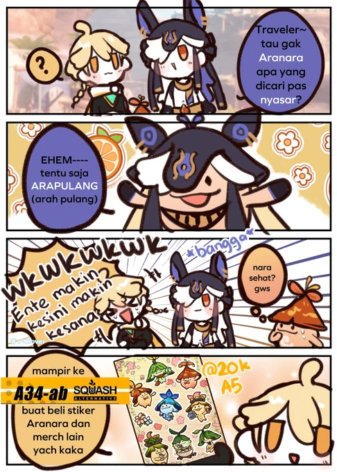 Haloo~ circle Squash ikut #Comifuro15 di A34-ab 2 day (24 &amp; 25 sept) yah~
monggo kalo mau mampir :> ehe
Main fandomnya genshin, vtuber, anime season ini...
makasii #comifuro15catalog 