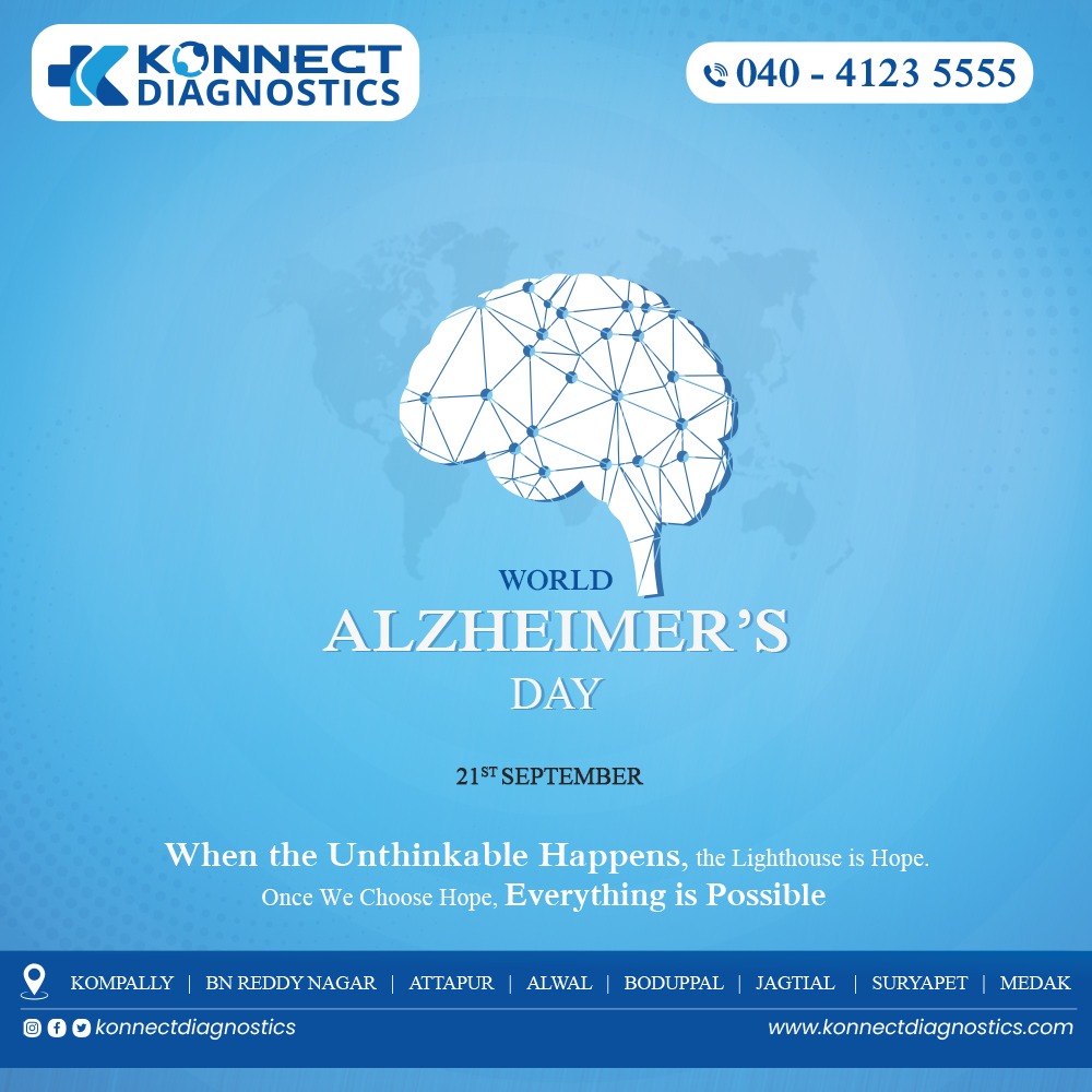 KonnectDiagnos2's tweet photo. World Alzheimer's Day 

#konnectdiagnostics #diagnostics #worlalzheimersday #alzheimers #alzheimersawarness https://t.co/86zLz6AwPC