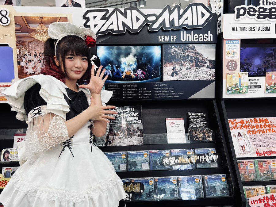 El topic de BAND-MAID ♥ Japón, gira 2022-2023, nuevo disco "Unleash" + concierto 10 de febrero 2023 en STREAMING (Hollywood Palladium)  - Página 4 FdJ3nhpagAMMvbO?format=jpg&name=900x900