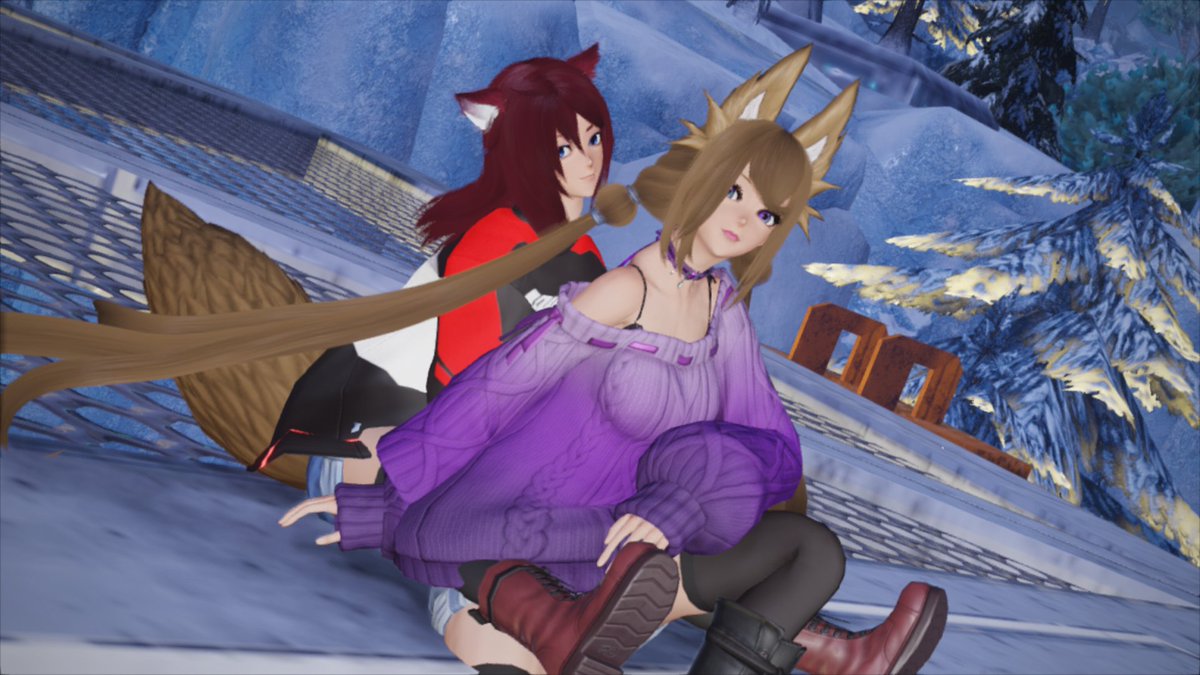 KhahiraRavyn's tweet photo. So, it's Bisexual Awareness Week... (Khahira is Pansexual, but shshshsh. Her Wife is Bi so this is valid). I also don't have any #PSO2MaintDay screenshots, so take these instead, thanks.
🐱Ginger × Nova🐺
💚Kirste × Khahira💗
#PSO2NGS #PSO2GLOBAL #NGS #PSO2 #BisexualCouples https://t.co/oCRl7HHlAJ