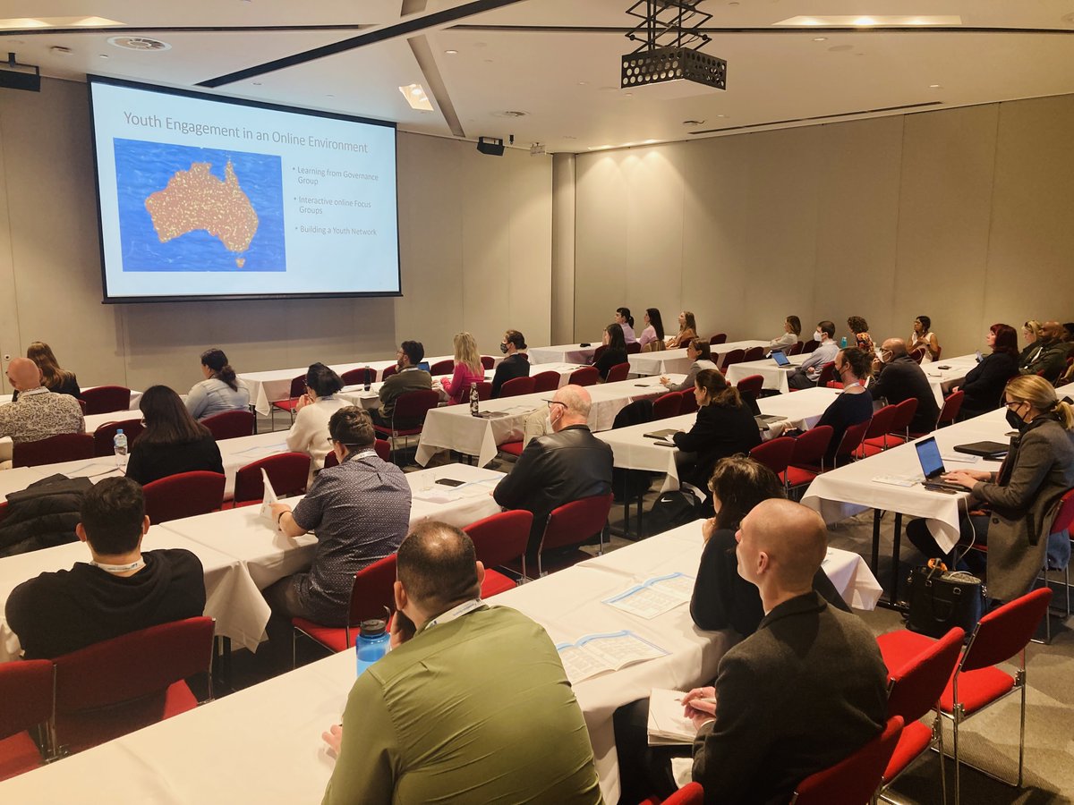 Excited to take to the microphone at Population Congress 2022! We're sharing plans for development of the first national Roadmap to Aboriginal and Torres Strait Islander Adolescent Health.  🖤💛❤️
roadmap.org.au #PopCongress2022 #IndigenousHealth <a href="/sahmriAU/">SAHMRI</a> <a href="/_PHAA_/">PHAA is on Bluesky</a>
