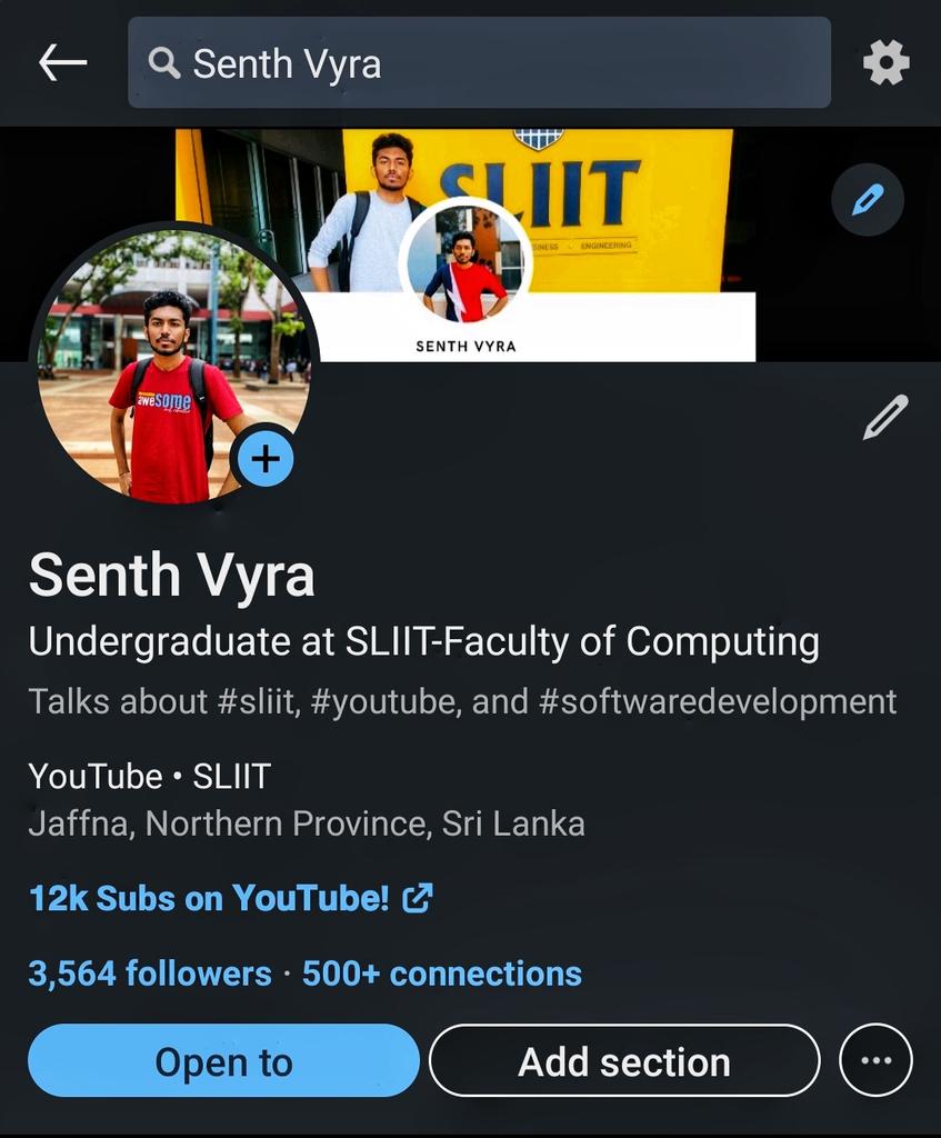 SenthVyra's tweet photo. Join on LinkedIn! 💙
https://t.co/FHtzJQF06s 
#LinkedIn #SenthVyra https://t.co/KGumi9XW8A