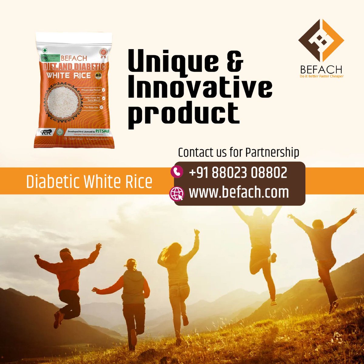 Befach_rice's tweet photo. Unique &amp; Innovative product
online@befach.com
Call - +91 8802308802
#rice #gi #glycaemicindex #diabetesdiet #diabetic #healthylifestyle #diet #lowcarb #diabeteslife #healthyfood #diabetes #fitness #wellness #diabetescare #sugar #nutrition #highbloodsugar #weightloss https://t.co/IK5ADXE0l5