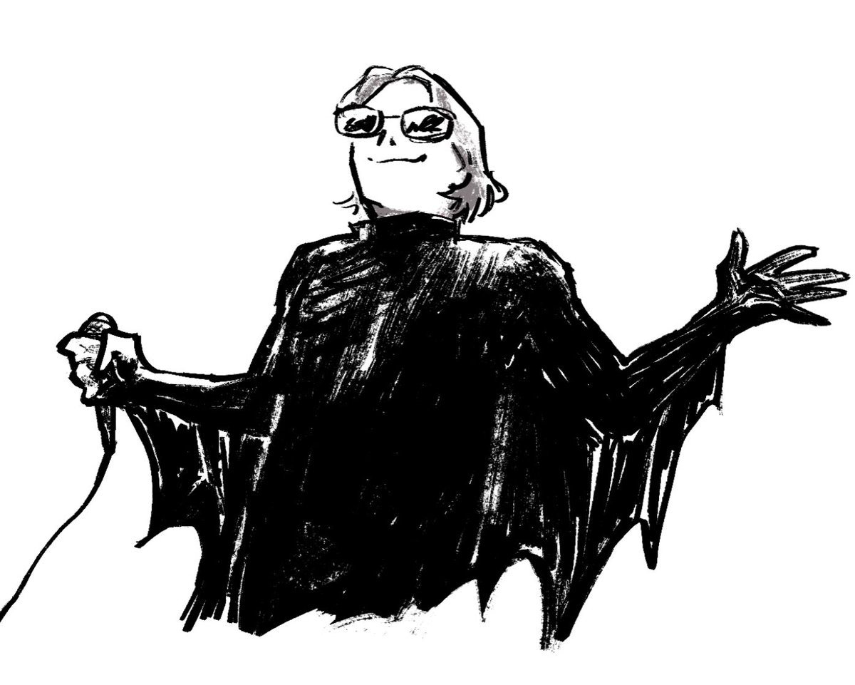 magpiing's tweet photo. im turning into some bats!! #mcrnewark #gerardway https://t.co/2CeDFLMcp4