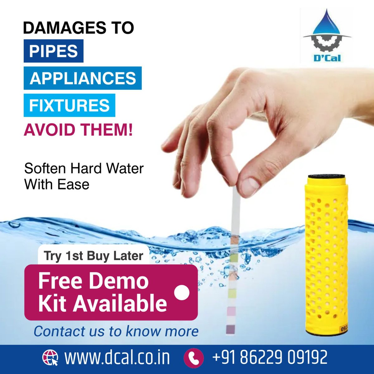 DCalwatersoften's tweet photo. Damages to Pipes - Appliances - Fixtures - Avoid them!
https://t.co/oaY2XEheI7
Call - +91 8622909192
Product link- https://t.co/oAq7X6oZGE
#watersoftener #watertreatment #waterfiltration #cleanwater #waterfilter #water #hardwater #softwater #waterpurification #drinkingwater https://t.co/Q0ZFLbyiTr