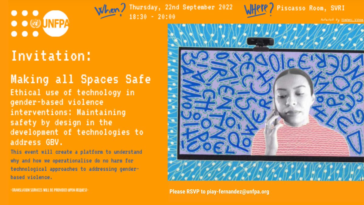 eSafetyOffice's tweet photo. How can #SafetyByDesign be used to fight gender-based violence? Join us for a discussion with @thesvri @CCDHate @CARE, ahead of @UNFPA's launch of its Guidance on Use of Technology for #PreventionandResponse to #GBV at #SVRIForum2022, 23/9, 9:30am AEST: https://t.co/5IMUnw0Ovp https://t.co/f5BV6xKnSJ