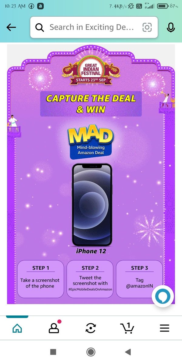 Naughty__launda's tweet photo. #epicMobile deals on amazon
Finally le liya screenshot 500 bar try kiya ๐
๐ @amazonIN https://t.co/HsuDn5k8ks
