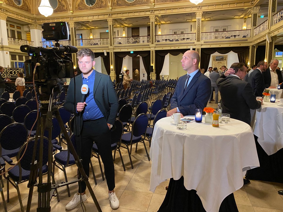 VNONCWWest's tweet photo. Robert Medenblik zal om 9:00 live bij WNL uitleg geven over de zorgen van ondernemers op dit moment bij het #miljoenenontbijt in Den Haag. #MO22 https://t.co/TxosrgdfLl