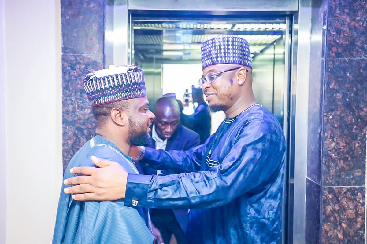 JabirSaniMaihul's tweet photo. A brotherly visit to Sheikh @ProfIsaPantami https://t.co/t1XwJsSh1Z