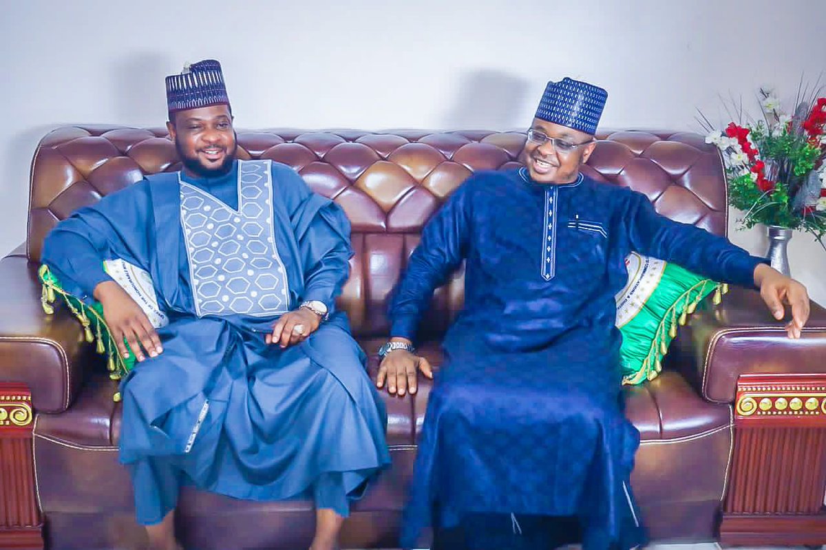 JabirSaniMaihul's tweet photo. A brotherly visit to Sheikh @ProfIsaPantami https://t.co/t1XwJsSh1Z